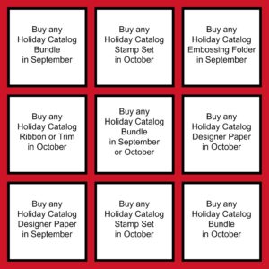 Holiday Bingo Collage